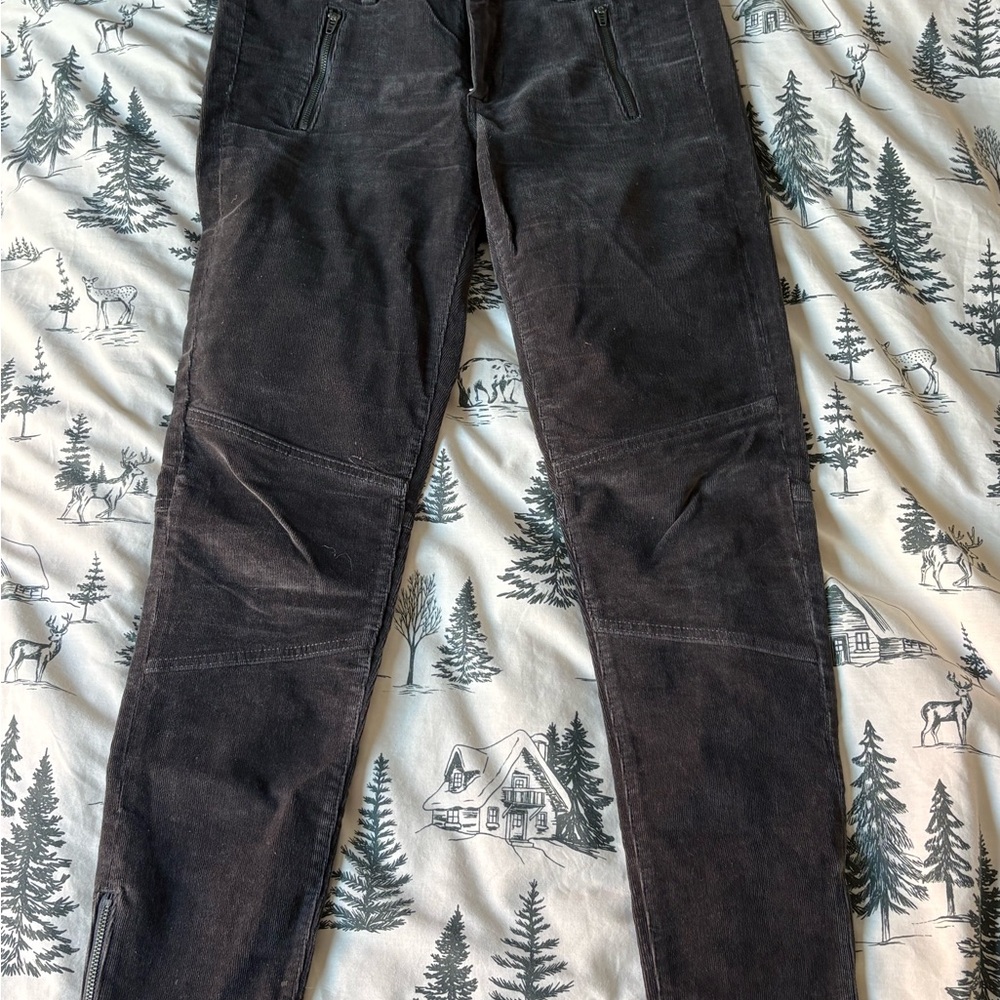 Black Corduroy Pants
